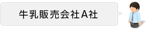 牛乳販売会社A社